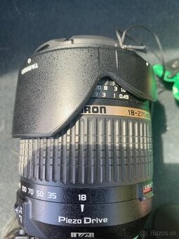 objektív tamron 18-270 piezzodrive, funkčný