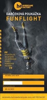Hurricane Factory - veterný tunel v Liptovskom Mikuláši