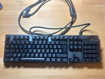 Mechanická klávesnica Logitech