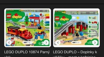 10874 lego duplo vlak
