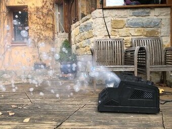 Predám nový 1500w bublifuk s dymom a RGB osvetlením