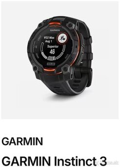 Kúpim hodinky Garmin Instinct 3 Solar