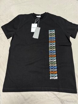 Dior pánske tričko – čierne, veľkosť M