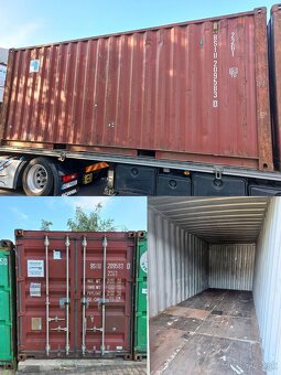 Lodný kontajner 20´DC - výška 2,6m S DOPRAVOU s vykládkou