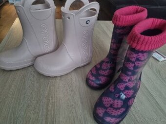 Dievčenské gumaky a prilba pre chlapca/dievča - 1