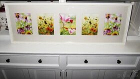 Obraz lúčne kvety - 91 cm x 33 cm