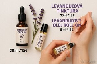 Levandulova tinktura a roll on olej - 1
