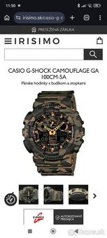 Casio G-shock GA 100cm -5A