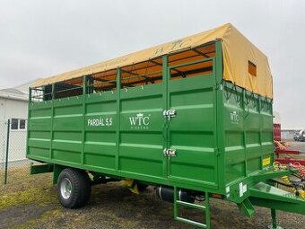 Traktorový přepravník zvířat Pardál 5,5