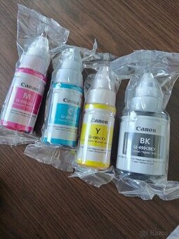 Originálne atramenty Canon GI-490 (sada 4 farieb)