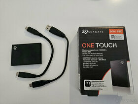 Seagate One Touch SSD 500GB - Externy - 1