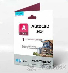 Autodesk AutoCAD ročná licencia