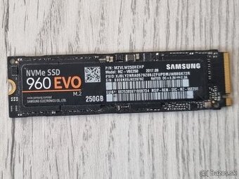 Samsung SSD 960 EVO NVMe M.2 250 GB