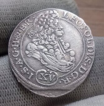 Strieborné mince Leopolda I.