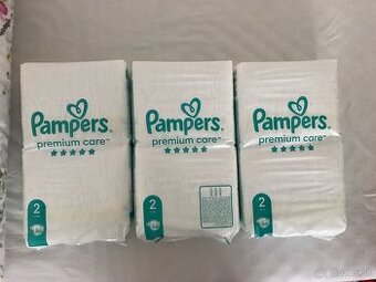 Pampers premium care 2_ 168 ks