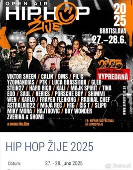 Hip Hop žije 25 BA