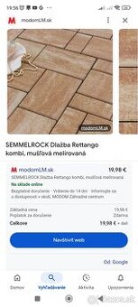 Zámková dlažba Semmelrock muslova