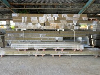 vatový stenový sendvičový panel / minerálna vlna