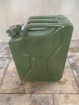 Plechovy kanister Gelg 20L nepouzity