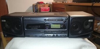 Panasonic RX-R300 magneťak z cd/kazetou/tunerom digitalnym