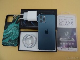 iPhone 12 PRO 128GB BLUE - ZÁRUKA 1 ROK - PERFEKTNÝ STAV