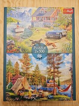 Puzzle Trefl 2x 500