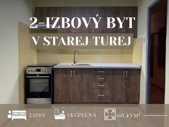 Kompletne zrekonštruovaný 2-izbový byt v Starej Turej - 1