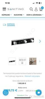 hansgrohe rainnselect sprchová podomietková batéria