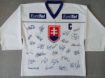 Hokejový dres Slovensko Majstri sveta 2002