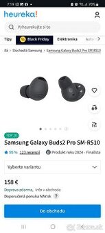 Samsung galaxy Buds2 pro. Nové