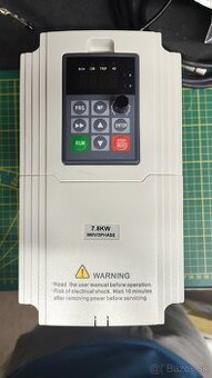 Frekvenčný menič 3F 7,5Kw