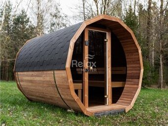 Finská sudová sauna 3m Premium