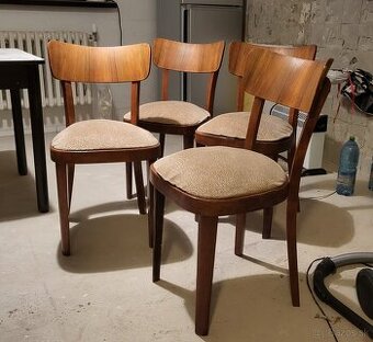 Retro stoličky, séria 4ks