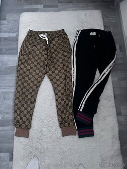 Gucci hnede nohavice tepláky gratis