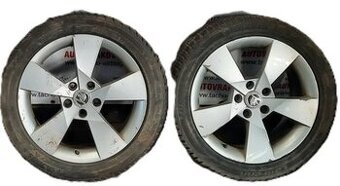 Predám 2 kusy ALU DISK Škoda DENOM R17