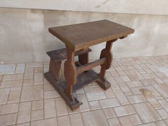 Stará školská lavica Rakúsko Uhorsko