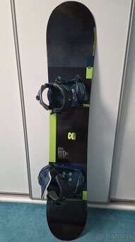 Snowboard komplet GRAVITY Adventure 144 + viazanie Gravity