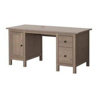 Predám písací / pracovný stôl IKEA HEMNES – tmavošedý