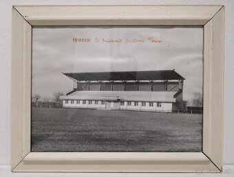 Obraz historická fotografia Tribúna TJ Družstevník Pavlovce