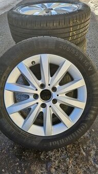 prodám letní ALU kola Mercedes 5x112 + Conti