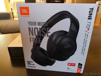 Nové slúchadlá JBL Live 770NC Black – nerozbalené