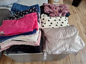 Balík oblečenia dievča 116-128