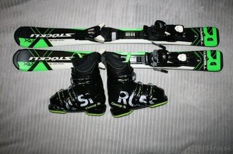 detské lyže Stockli RX 90 cm , lyžiarky
