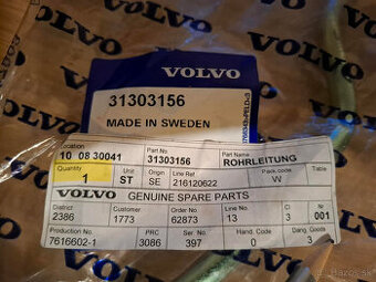 Volvo olejové potrubie 31303156 - 1