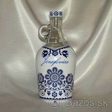 Ozdobná fľaša Jozefovica s uškom etno