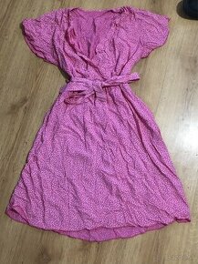 šaty rúžové