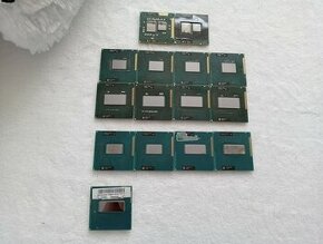 procesory pre notebooky Intel® - 1,2,3,4 generácia - 1