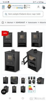 Krbove kachle 12kw + komínova vymedzovacia vložka 200/120