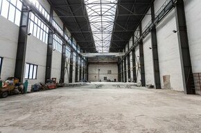 Výrobná hala 600 - 1.200 m2 na prenájom