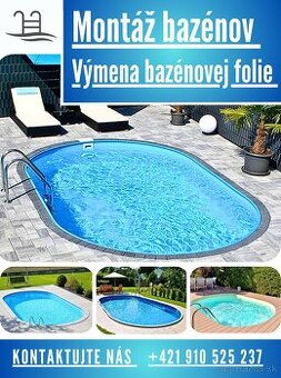 Bazén,Bazény, Bazénova folia, Servis bazéna